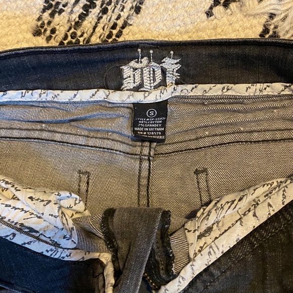 Denim Studded shorts - Picture 2 of 5